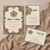 Noorse Rosemaling Papieren Bordje (Personaliseer de collectie van deze zelfstandige maker.)
