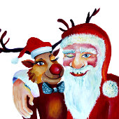 Cheeky Christmas Troll en Tree Delight Kaart