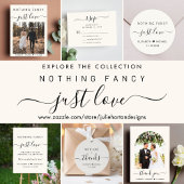 Niets Fancy Gewoon Liefde Foto Bruiloft Receptie