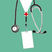 Bord Afstuderen van verpleegkundigen op school