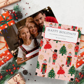 Nutcracker Cute Pink kerst Schort