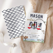 O-Fish-ally Een Gevist verjaardagsfeestje Servet