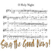 O HEILIGE NACHT Kerstmis Hymne Groene Schrift Mok