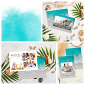 Moderne feestdagen voor strand op strand op multi-