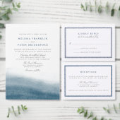 Klassieke marine en witte bruiloft servetten (Personaliseer de collectie van deze zelfstandige maker.)