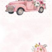 Roze Truck Brunch en Bubble Kaart