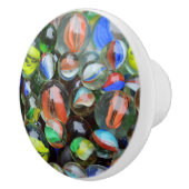 Collection of Glass Marbles Keramische Knop (Rechts)