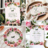 Op naar het Altar Kentucky Derby Vrijgezellenfeest Papieren Bordje