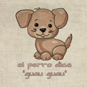 Spaans Animal Sounds Baby shower Behuizing Kaart