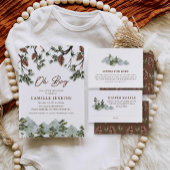 Rustiek Laat het avontuur beginnen Baby shower Papieren Bekers