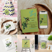 Oh boy! Schattige dinosaurus Baby shower Bedankdoosjes