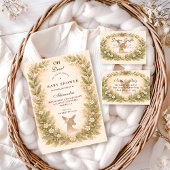 Oh Deer Forest Baby Shower Kaart