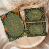 Olijfgroen Elegante   Bruid Servet