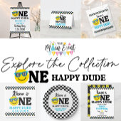 Een gelukkige kerel verjaardag 1e verjaardag bedankkaart