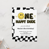 Retro een gelukkige kerel eerste verjaardag papieren bekers