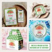 One in a Melon 1st Birthday – Cute Watermelon  Bedankdoosjes