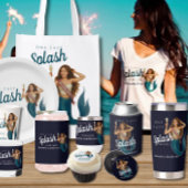 Gepersonaliseerde naam Zeemeermin Bachelorette Kartonnen Onderzetters