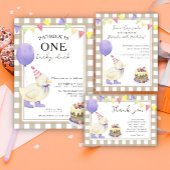 Lucky Duckling verjaardagsfeestje bedankt