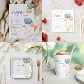 Een Gekke Goose Boy 1e verjaardagsfeestje Ronde Sticker