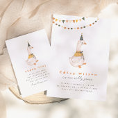 Een Gekke Goose verjaardagsfeestje Kaart