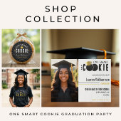 Afstuderen One Smart Cookie Class of Ronde Sticker