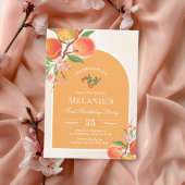 Eén zoete strand 1e verjaardag papieren bordje