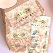 Opal Brochure Elegant Roos Gouden Prijslijst