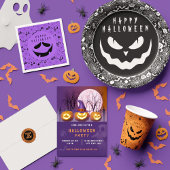 Spooky Ghosts Trick or treat Halloween feest Kaart