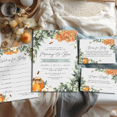Baby shower van Oranje Blossom Honey Bee Kaart