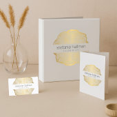 Biologisch Beauty Roos Gold Tree Rings Pattern Etiket