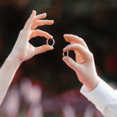 Organic Modern Save the Date Card