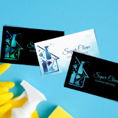 Maid Cleaning House Professional Cleaning Services Visitekaartje
