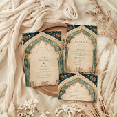  Elegante Bloemen Islamitische Huwelijk Save The Date