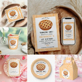 Onze Cutie Pie 1e verjaardagsfeestje Bedankkaart