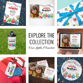 Ons kleine monster verjaardagsfeestje papieren bekers