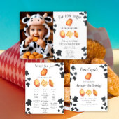 Onze kleine nugget draait één verjaardag voor kind vlaggetjes