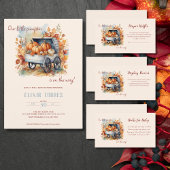 Ons kleine pompoen Herfst Baby shower genderneutra Papieren Bordje