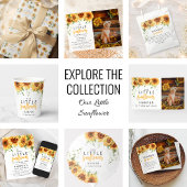 Ons kleine zonnebloem inpakpapier