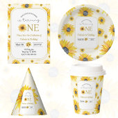 Baby's 1e verjaardag "Onze kleine zonnebloem" T-shirt