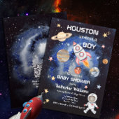 Buitenruimte Houston We hebben een padvinder Baby  Poster