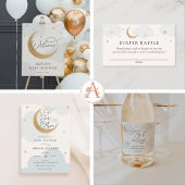 Twee de Moon Birthday Napkins Servet