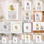 Over de maan | Baby shower meisjes Bedankdoosjes