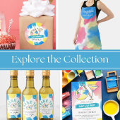 Regenboog Verf en Sip Verjaardagsfeestje Inpakpapier Vel