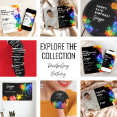 Paintballing Verjaardagsfeest Welkom Acryl Bord