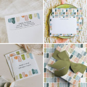 Speciale tekenkaarten voor handdoeken notitiekaartje