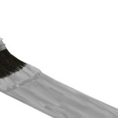 Het schilderen van het Bedrijf van de Dienst van d Vierkante Sticker