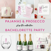 Pyjamas Prosecco Bachelorette Party Route Kaart