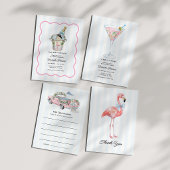 Bruid in een Tini Bit Palm Springs Bachelorette Kaart