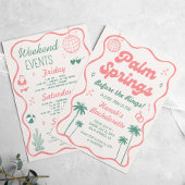 Palm Springs Bachelorette Servet