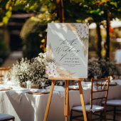 budget pampas gras natuurlijke roze bruiloft RSVP Notitiekaartje